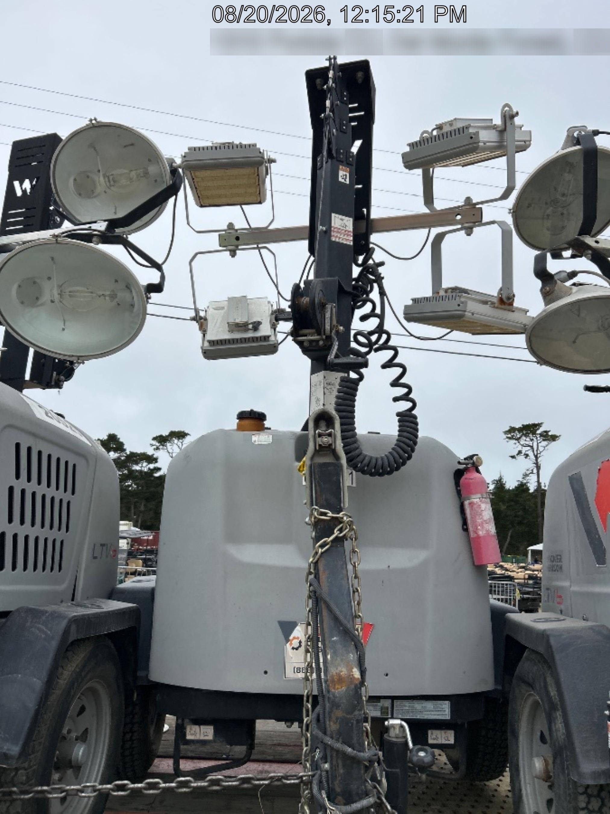 Wacker Neuson LTV6K LED Lighting 300W- Vertical Mast