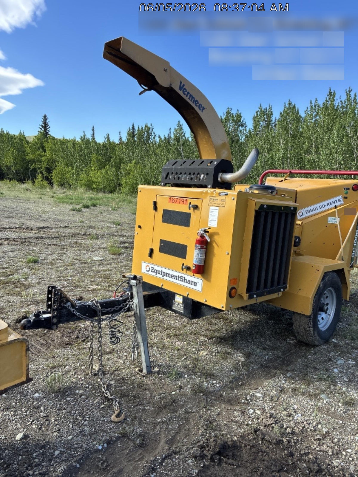 2021 VERMEER BC1000XL Diesel