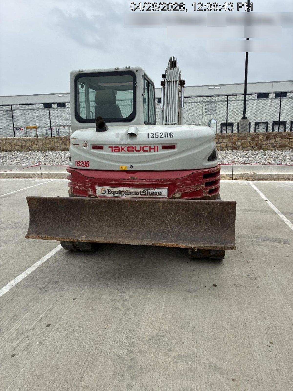 2021 TAKEUCHI TB290C