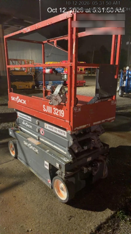 2018 Skyjack SJIII-3219 Standard Rental Specs