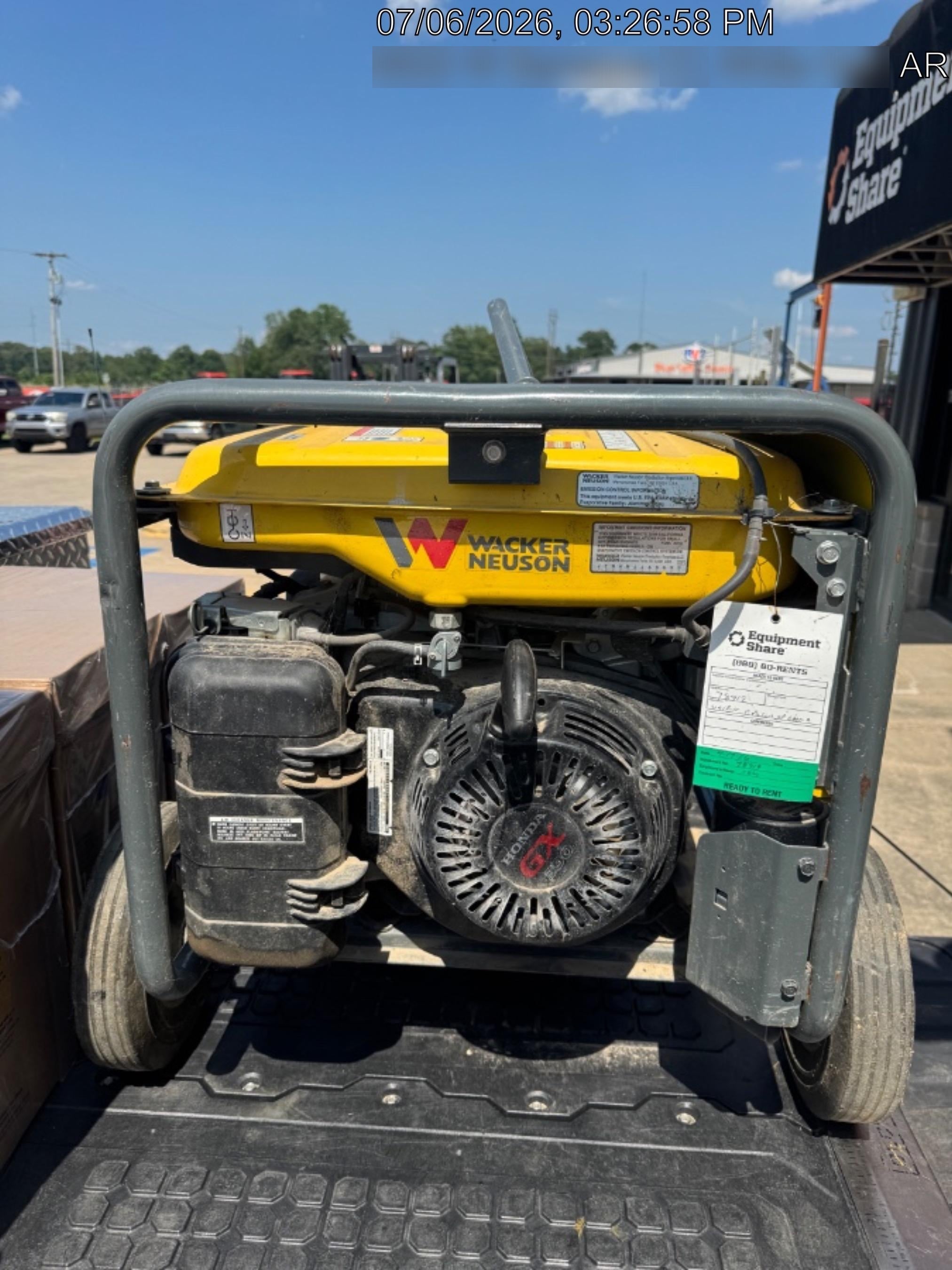 2020 WACKER NEUSON GP6600A