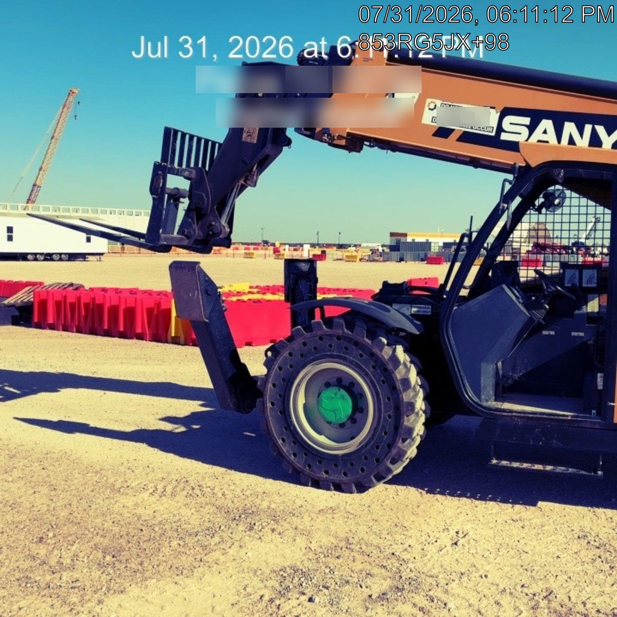 2021 SANY STH1056