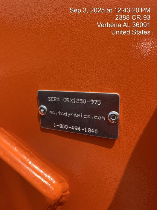 2025 MALTA DYNAMICS X1250