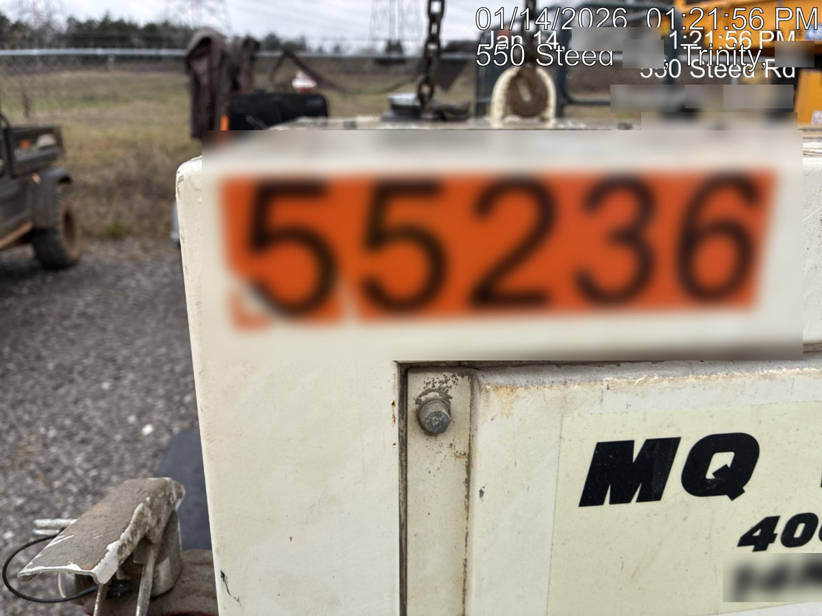 2019 Multiquip DLW400ESA4 Dual Pack, Trailer Mounted
