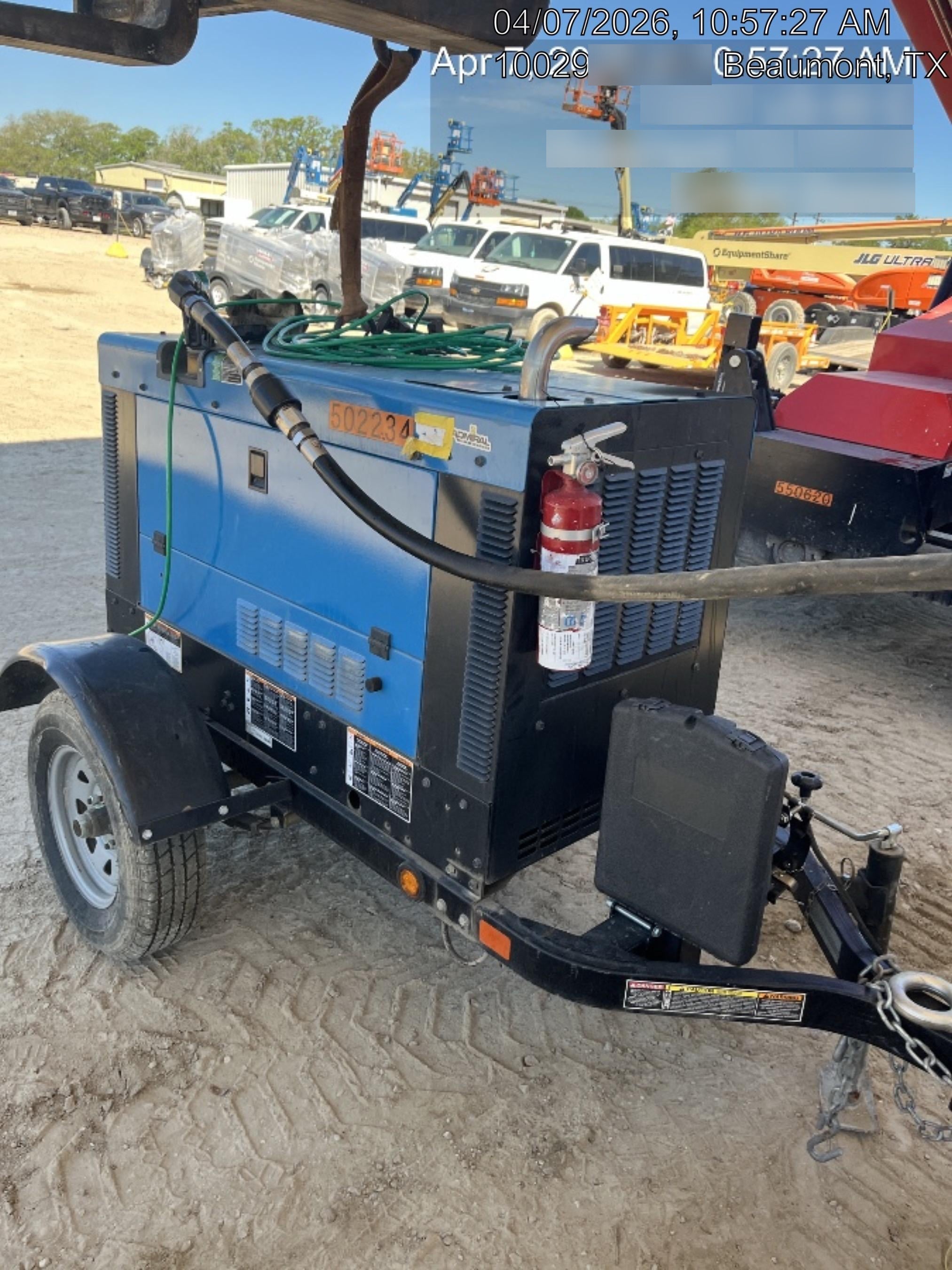 2025 MILLER ELECTRIC BIG BLUE 400