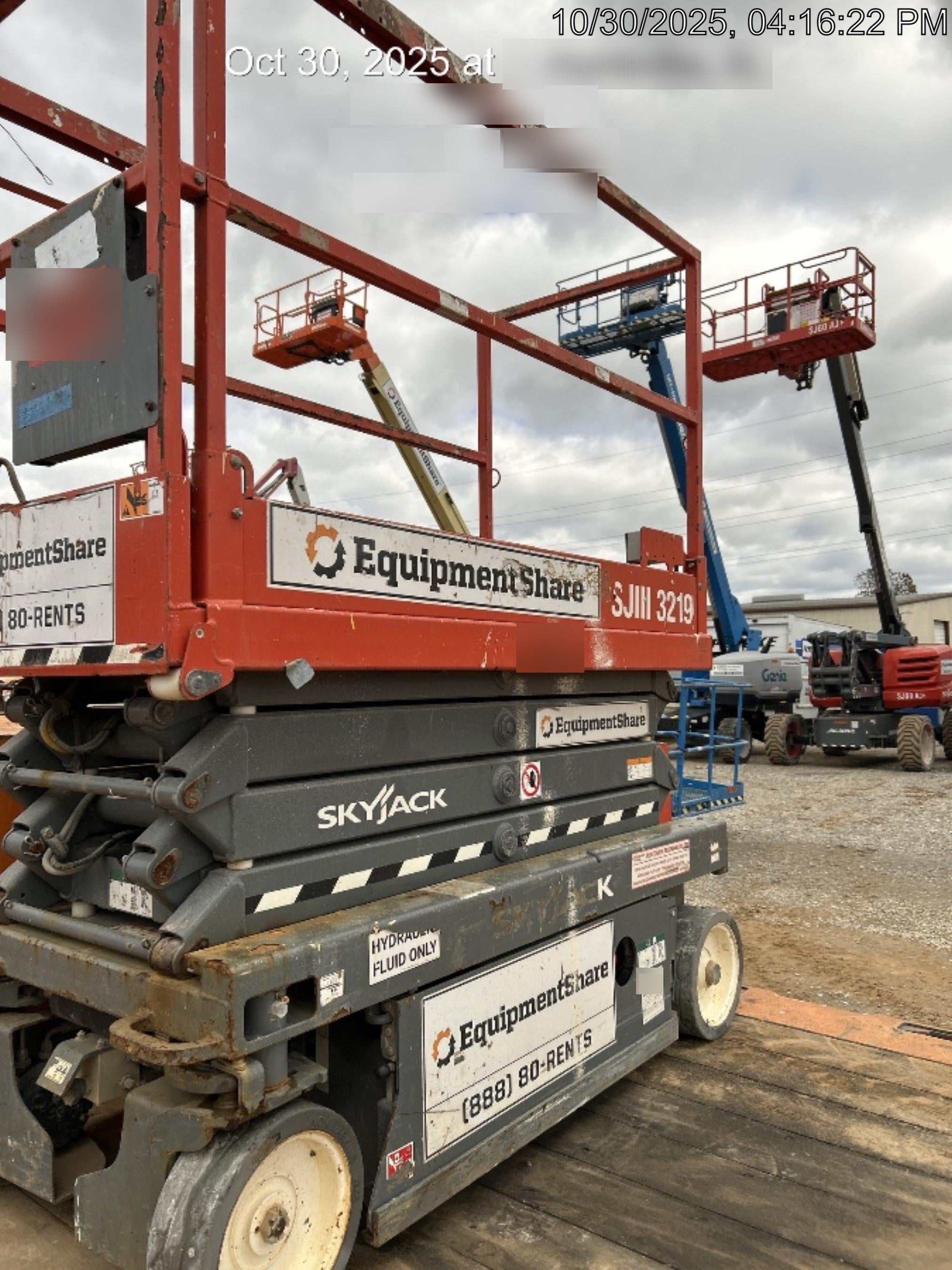 2019 Skyjack SJIII-3219 Standard w/Trojan Batteries