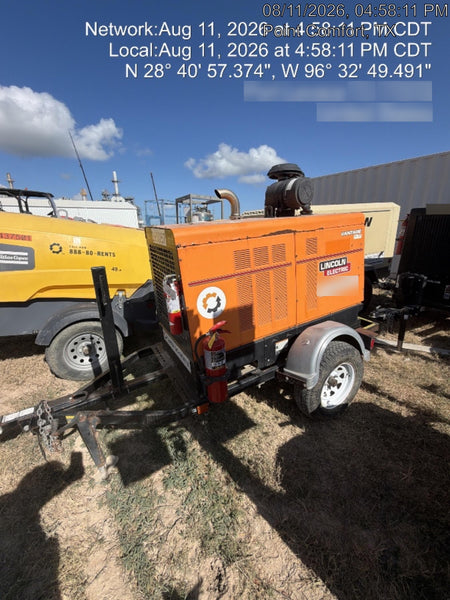 2022 Lincoln Electric Vantage 549X Crosslink Technology, Trailer Mounted, ES Decals, T3