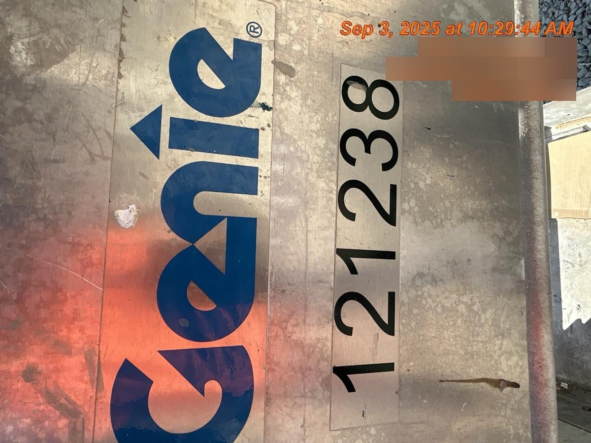 2020 GENIE AWP-30S