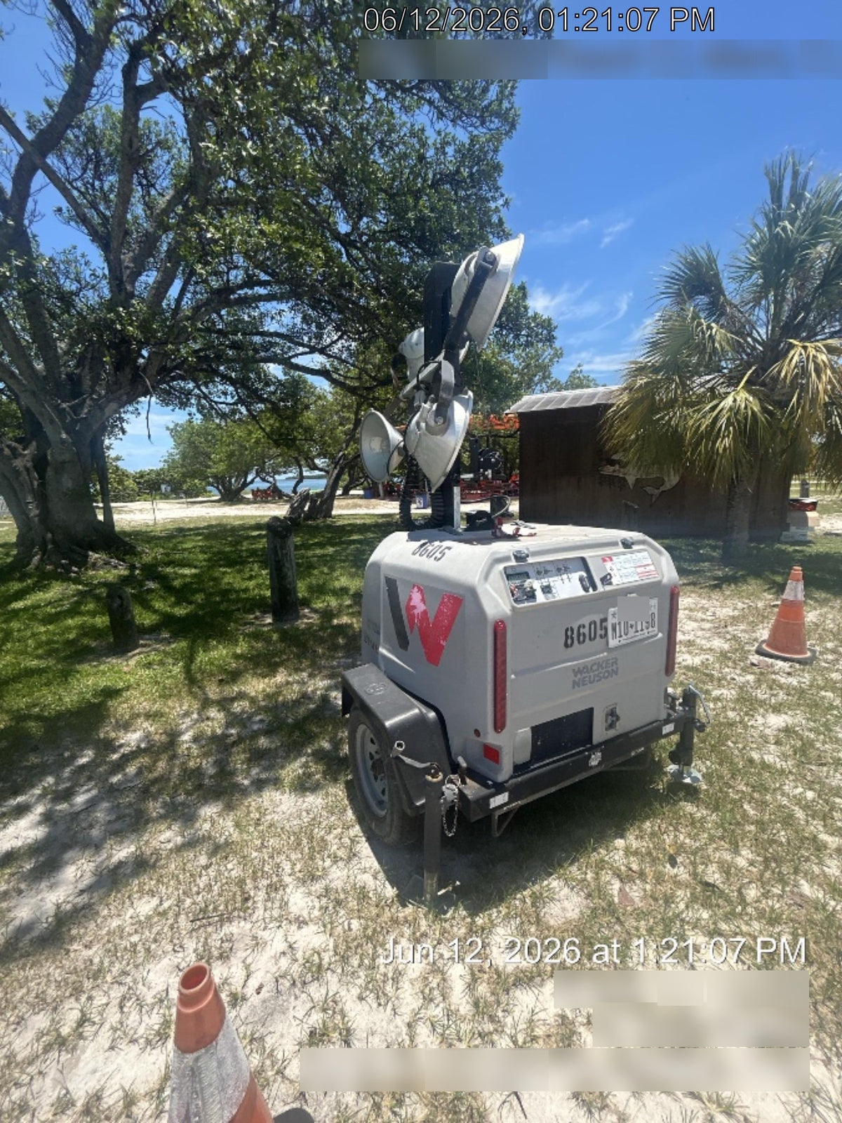 2018 Wacker Neuson LTV6L-MH Wacker Neuson LTV6L Towable Light Tower