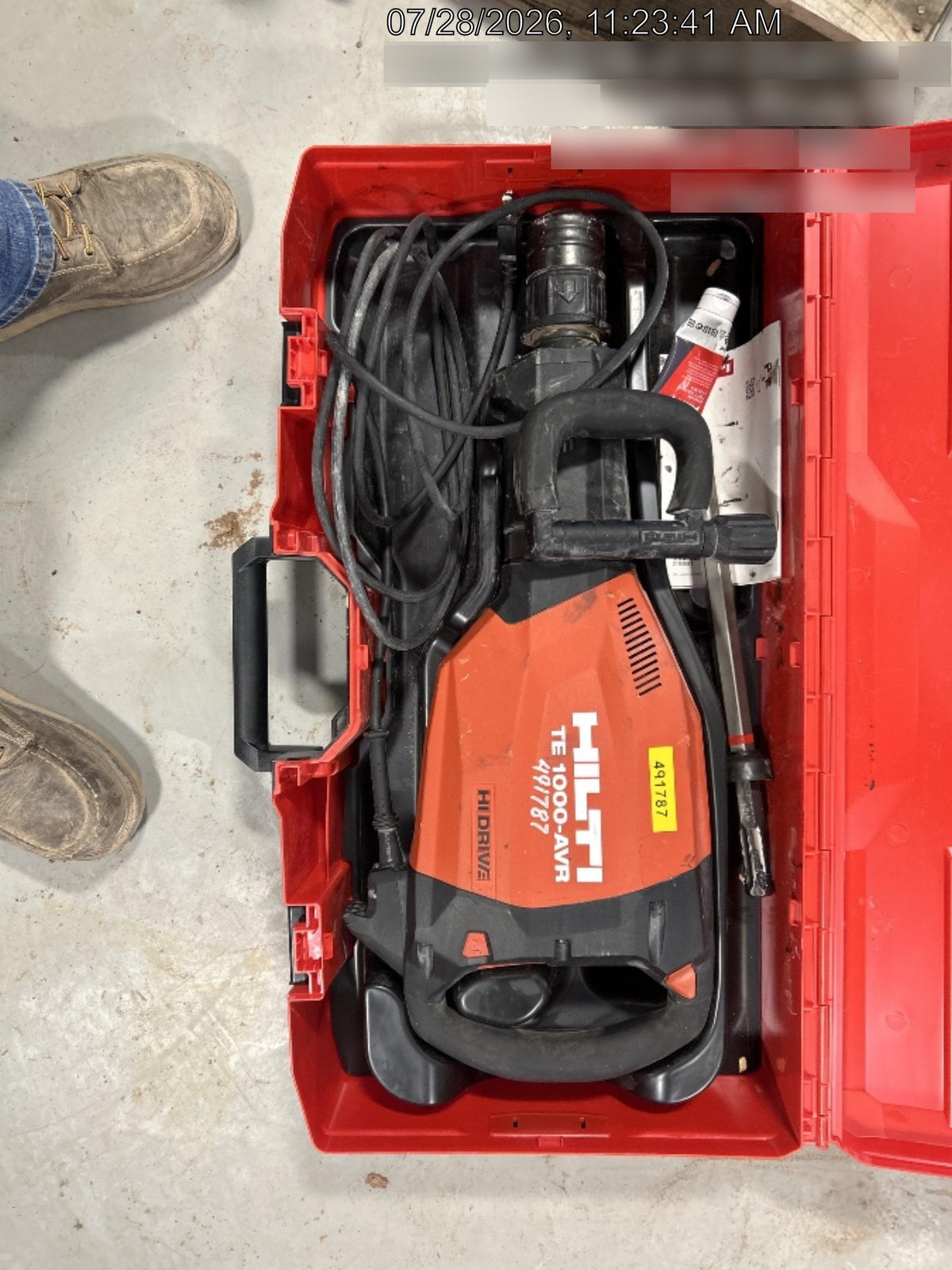 2025 HILTI TE 1000-AVR
