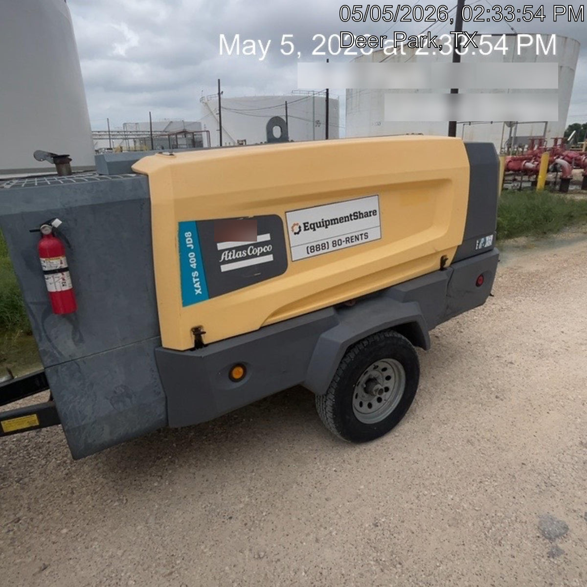 2020 ATLAS COPCO XATS 400 PFF