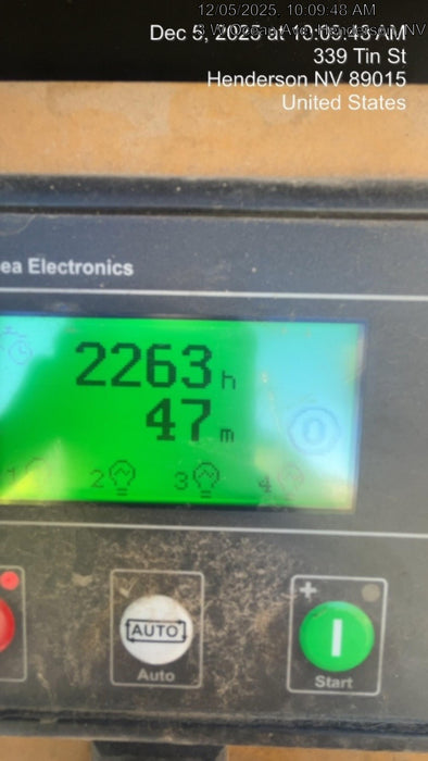 2022 Allmand NLV3GR (4) LED Light Fixture 350W, 23' Vertical Mast, 3kW Prime, Towable, ES Decals, T3