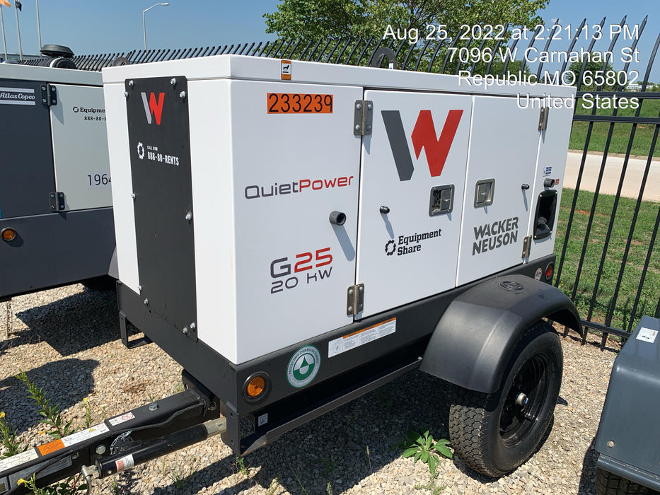 2022 WACKER NEUSON G25