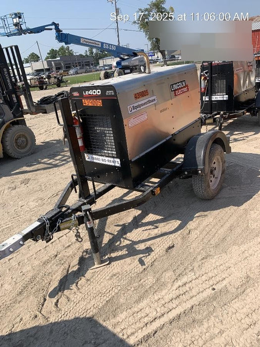 2024 Lincoln Electric LE400 Kubota V1505, Trlr, Cable Rack, Light Kit, ES Decals, T3