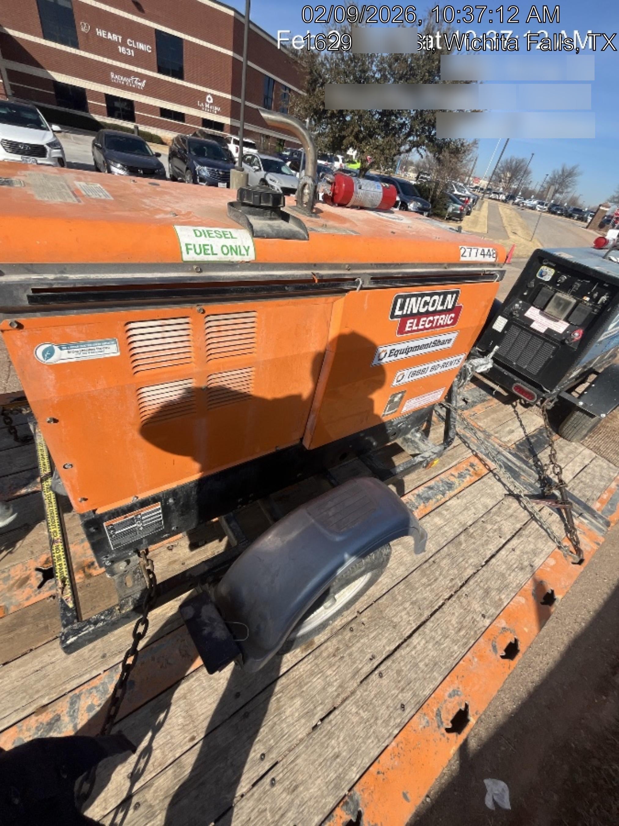 2022 Lincoln Electric LE400 Kubota V1505, Trlr, Cable Rack, Light Kit, ES Decals, T3