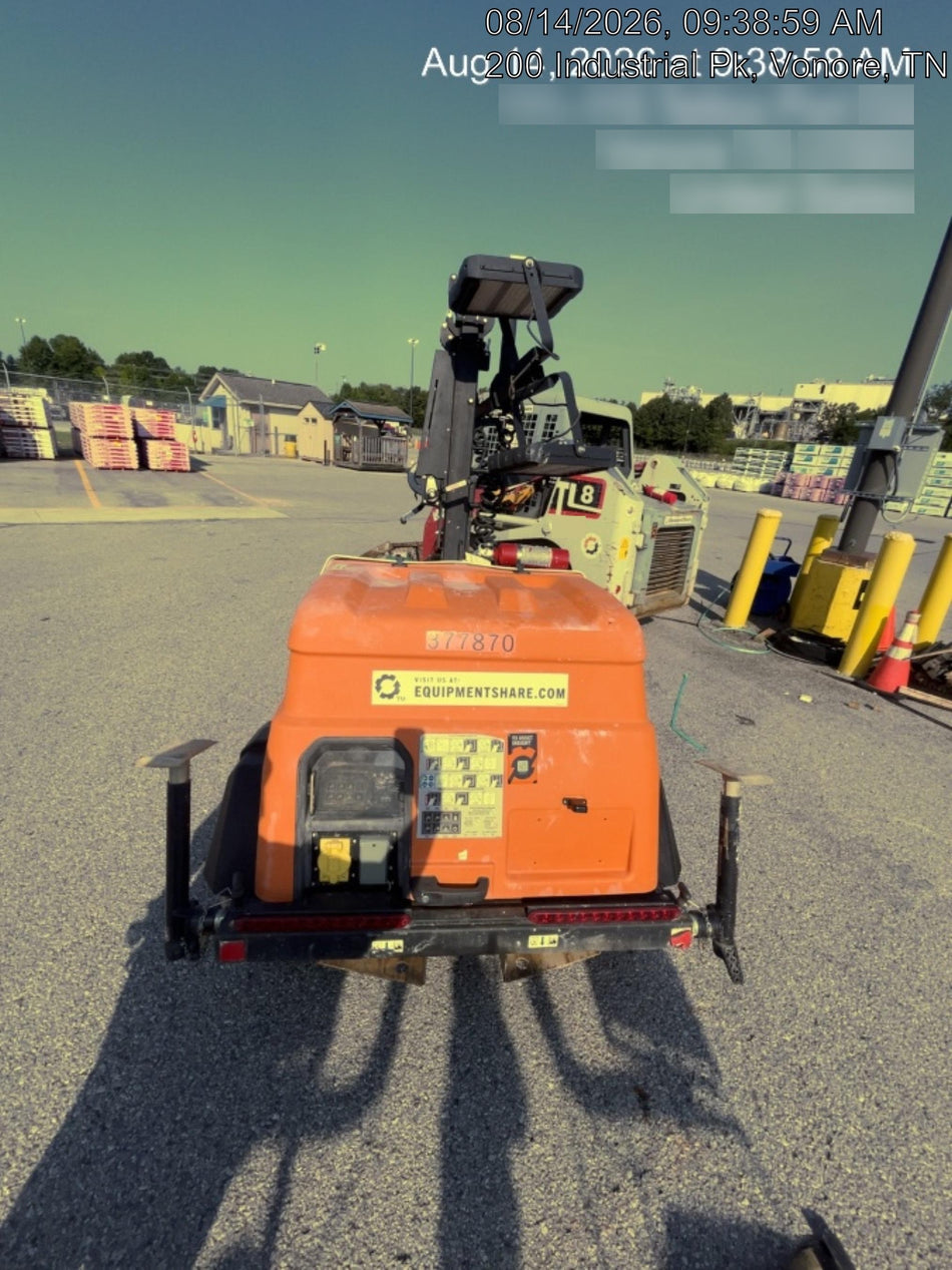 2023 Generac MLT2 Diesel, Flex Switch 120V Input, Powerzone Controller, 
(4) 320W LED Lights, 4kW Generator, 39.9 Gal Fuel Tank, 2" Ball, T3
