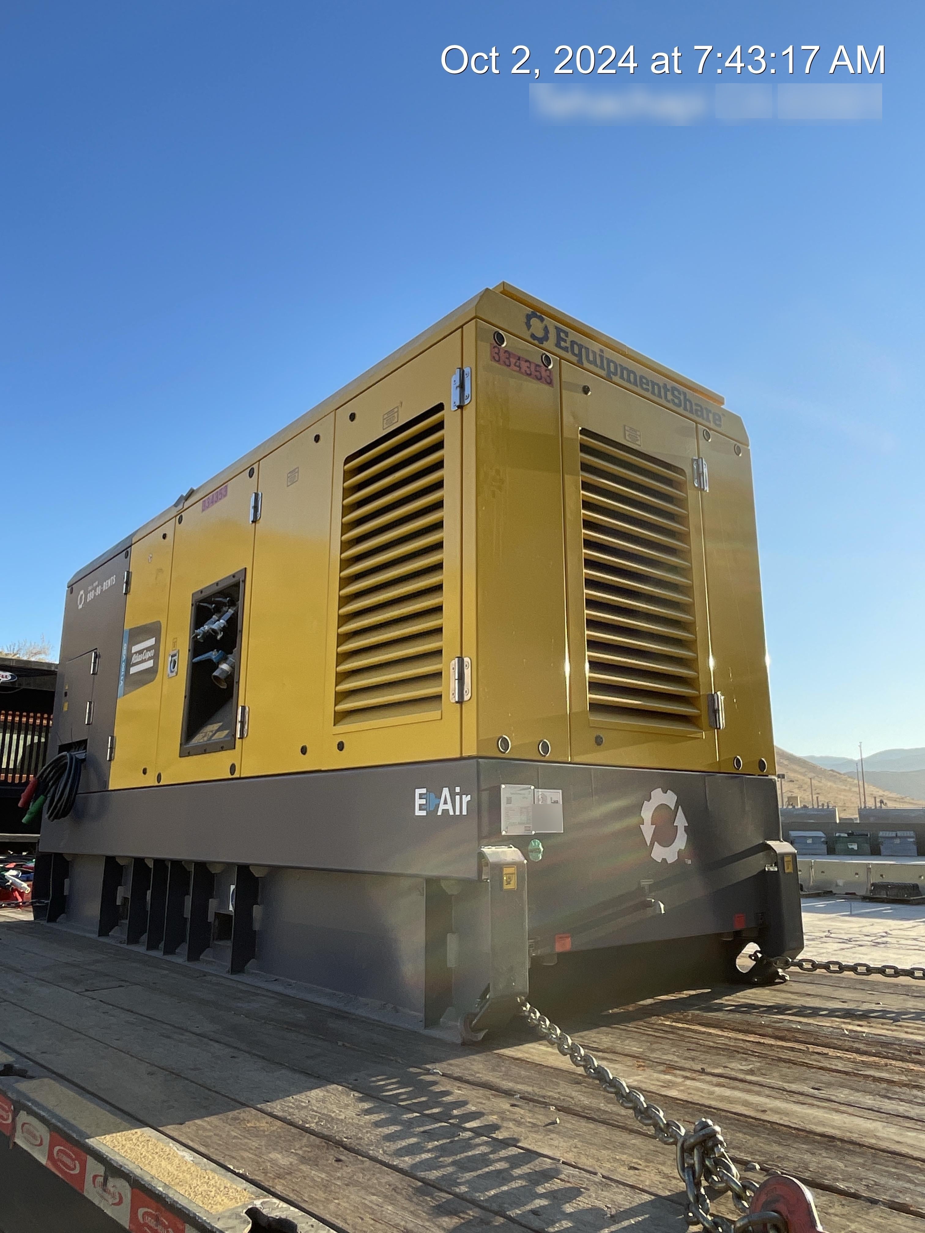 2023 ATLAS COPCO E-AIR V1100