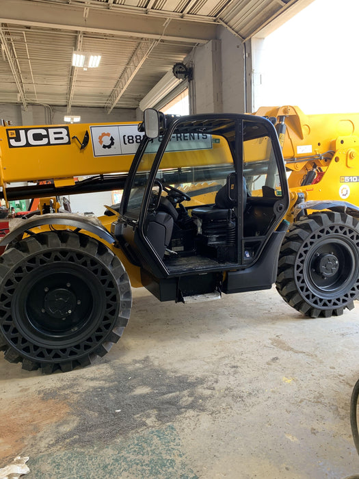 2020 JCB 510-56 Canopy, Solid Tires, Work Lights, Beacon, Aux Hydraulics, Back up Alarm, Lifting Eye, ES Decals