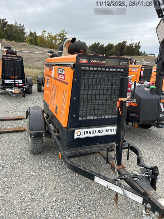 2021 Lincoln Electric Vantage 549X Ready Pak 3, ORANGE (includes trailer, cable rack, fender light kit)