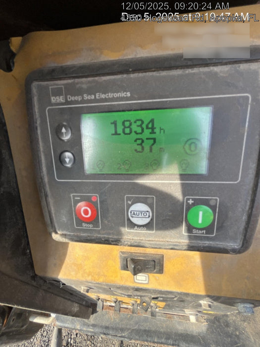 2022 Allmand NLV3GR (4) LED Light Fixture 350W, 23' Vertical Mast, 3kW Prime, Towable, ES Decals, T3