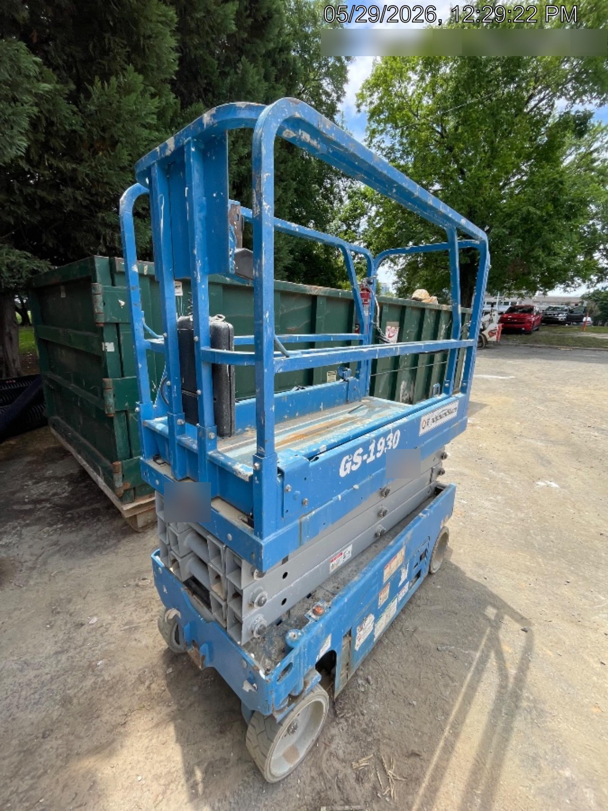 2020 Genie GS-1930 Fixed rails with chain entry gate - Pre A92.20