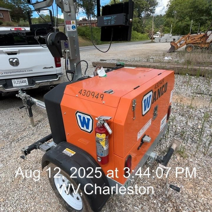 2024 Wanco WLTT-4MM4K Diesel, Deep Sea Controller, Shore Power Plug, Auto Start, (4) 350W LED Floodlights, 4kW Generator, 60 Gal Fuel Tank, 2" Ball, T3
