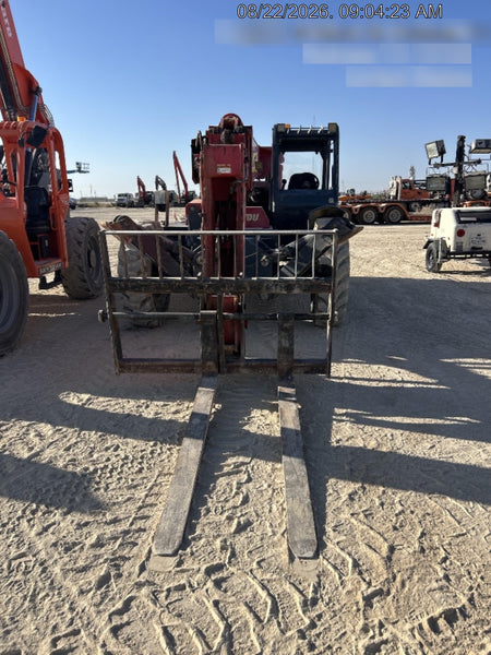 2019 Manitou MTA10055 MTA10055 - 120 HP T4, Canopy, Worklights/Strobe, Beacon, 66" Carriage, 60" Forks, Solid Tires, Lift Hook, Aux Hydraulics