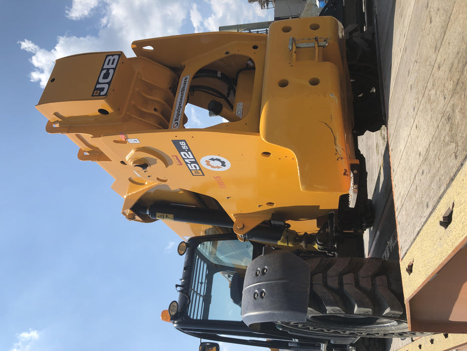 2020 JCB 512-56 Canopy, 74 HP, Solid Tires, STD Worklight, Beacon, Aux Hydraulics, Lifting Eye, Backup Alarm w/66" Carriage, 60" Forks
