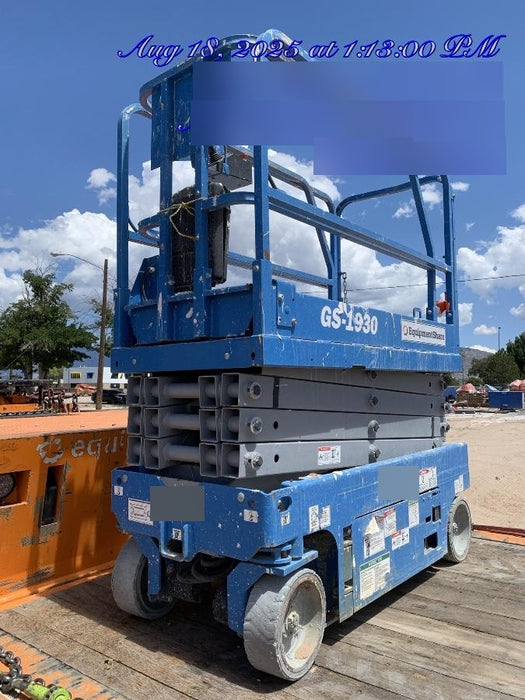 2020 Genie GS-1930 Standard Machine