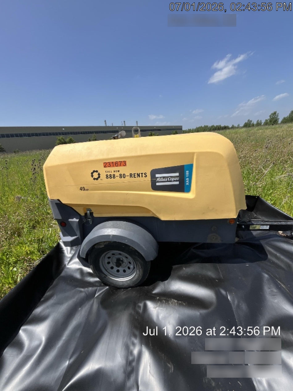 2022 ATLAS COPCO XAS188 CWK