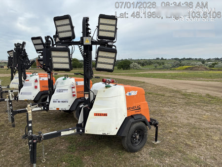 2023 Generac MLT2 Diesel, Flex Switch 120V Input, Powerzone Controller, (4) 320W LED Lights, 4kW Generator, 39.9 Gal Fuel Tank, 2" Ball, T3
