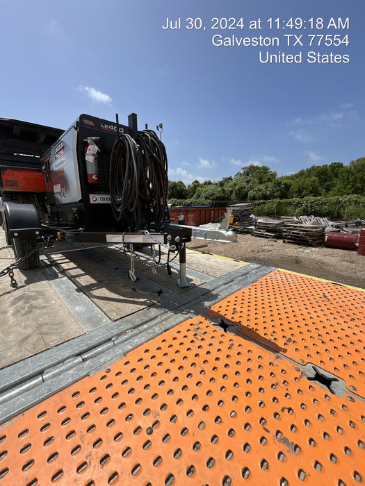 2024 Lincoln Electric LE400 Kubota V1505, Trlr, Cable Rack, Light Kit, ES Decals, T3