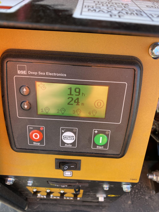 2022 Allmand NLV3GR (4) LED Light Fixture 350W, 23' Vertical Mast, 3kW Prime, Towable, ES Decals, T3