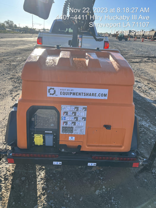 2023 Generac MLT2 Diesel, Flex Switch 120V Input, Powerzone Controller, (4) 320W LED Lights, 4kW Generator, 39.9 Gal Fuel Tank, 2" Ball, T3