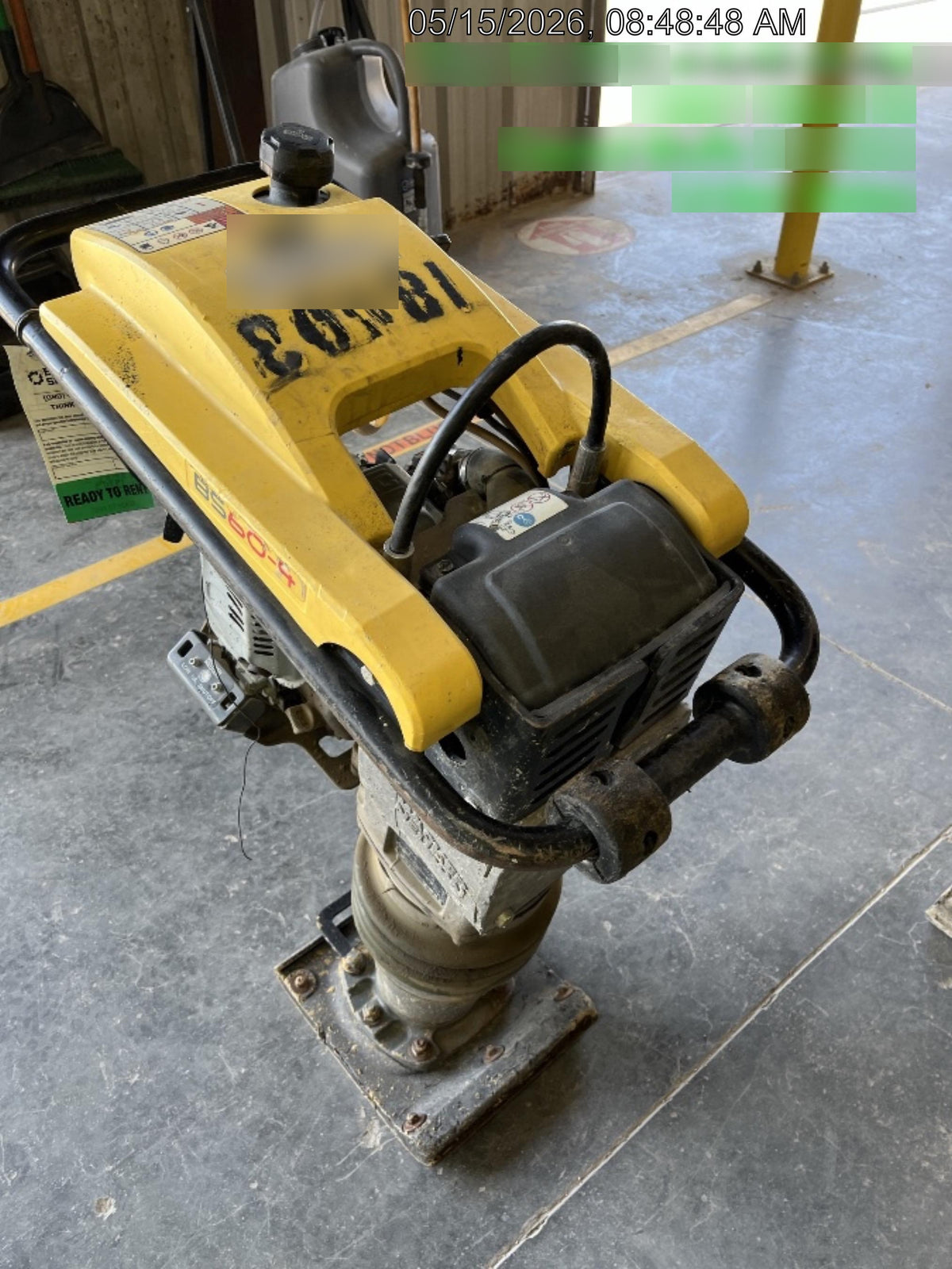 2018 WACKER NEUSON BS60-4As