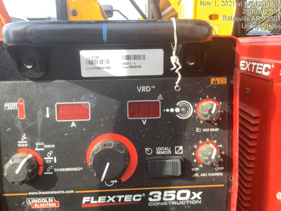 2020 LINCOLN ELECTRIC FLEXTEC 350X