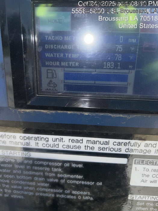 2025 AIRMAN PDSF375DP-6E1