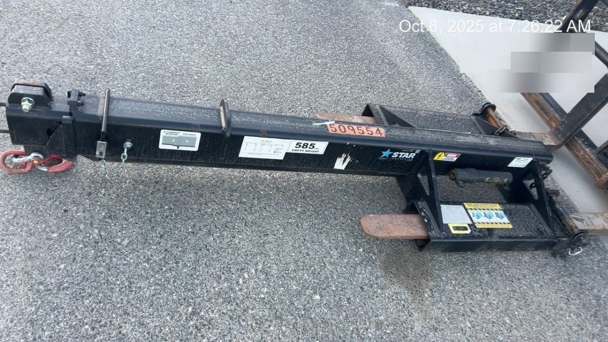 2025 STAR INDUSTRIES M1360B - Star JIB Boom