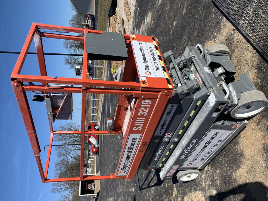 2019 Skyjack SJIII-3219 Standard Options, Trojan Batteries