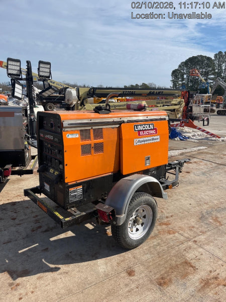 2022 Lincoln Electric LE400 Kubota V1505, Trlr, Cable Rack, Light Kit, ES Decals, T3