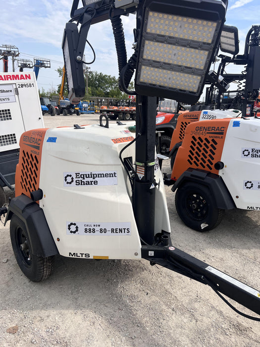 2024 Generac MLT2 Diesel, Flex Switch 120V Input, Powerzone Controller, 
(4) 320W LED Lights, 4kW Generator, 39.9 Gal Fuel Tank, 2" Ball, T3