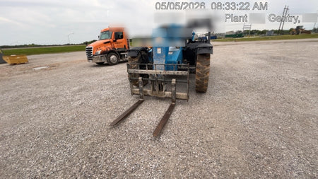 2018 Genie GTH-636 Genie GTH-636 w/Open ROPS, Work Lights, Solid Tires, RH Cab Mesh, Beacon, 48" Carriage and Forks