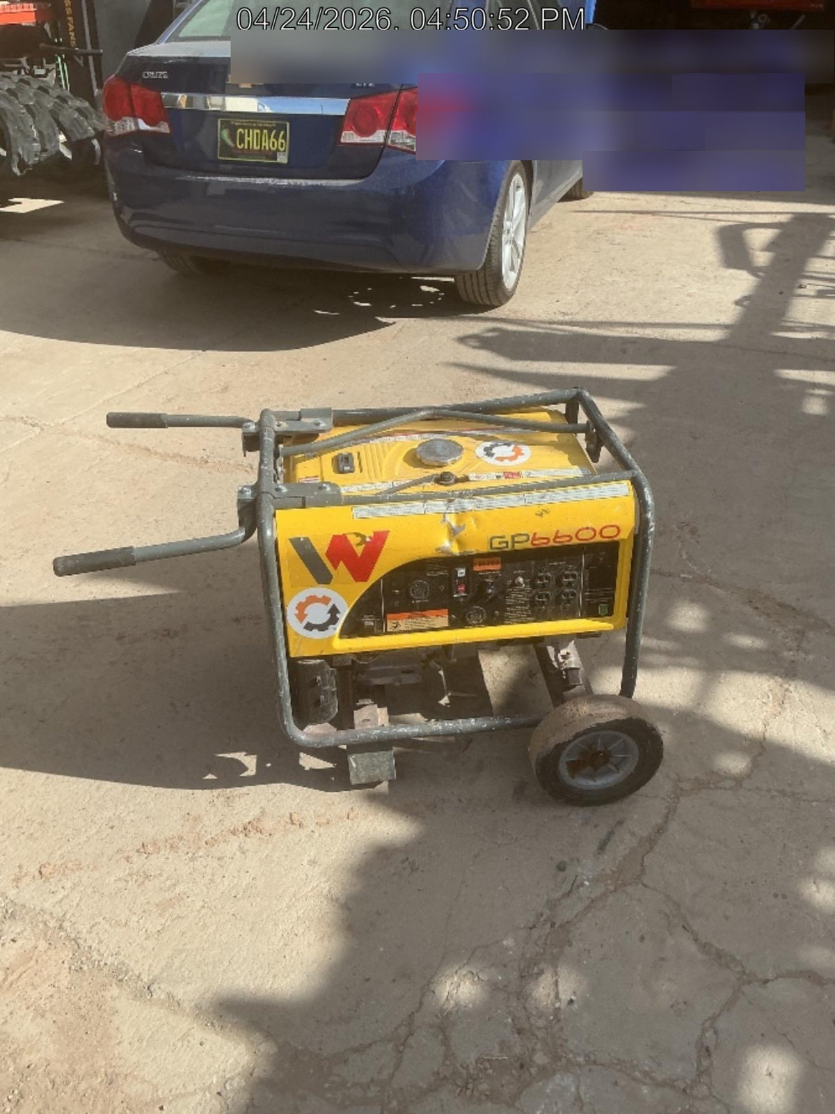 2020 WACKER NEUSON GP6600A