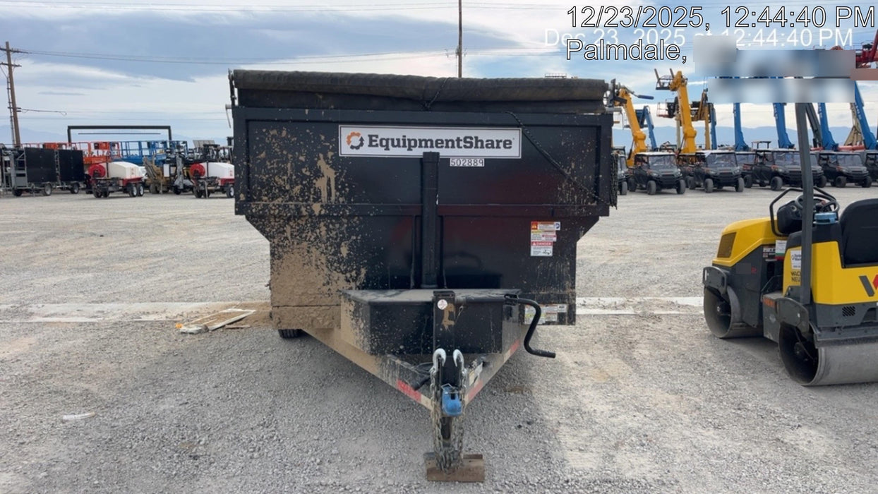 2025 TEXAS PRIDE TRAILERS DT714416KBP