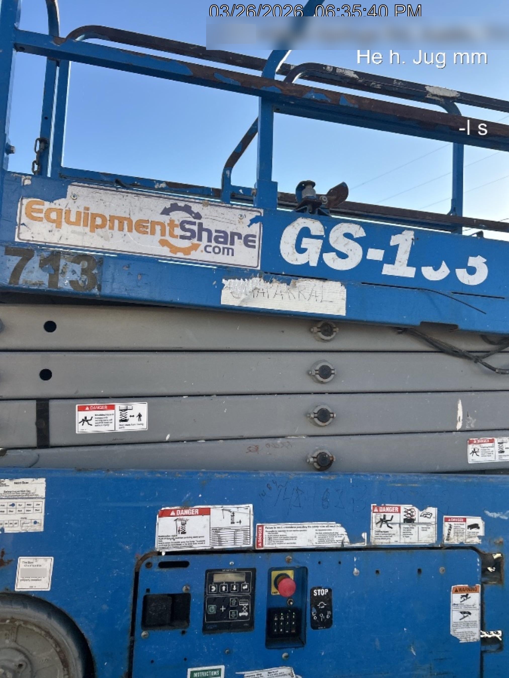 2017 Genie GS-1930 Standard