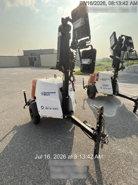 2024 Generac MLT2 Diesel, Flex Switch 120V Input, Powerzone Controller, 
(4) 320W LED Lights, 4kW Generator, 39.9 Gal Fuel Tank, 2" Ball, T3
