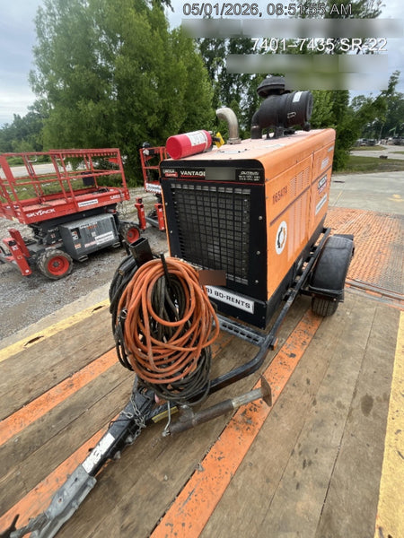2021 Lincoln Electric Vantage 549X Ready Pak 3, ORANGE (includes trailer, cable rack, fender light kit)