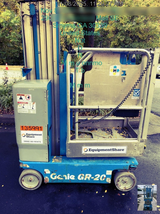 2021 GENIE GR-20