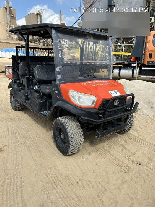 2020 Kubota RTV-X1140W-H Canopy, 4-Seater, Diesel, Windshield Acrylic Clear, LED Strobe, Backup Alarm