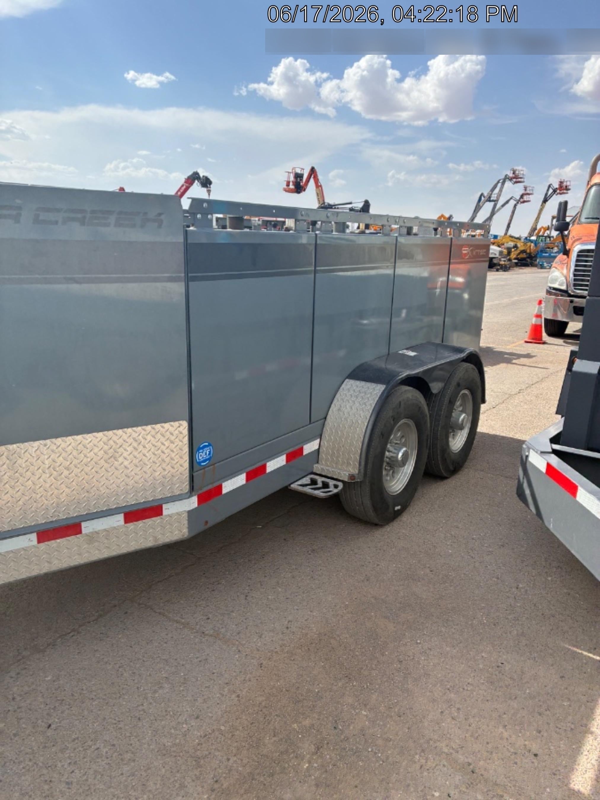 2025 THUNDER CREEK MTT920 - Hazmat not required